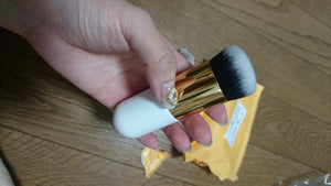 Portable Round Flat Chubby Brush