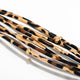Leopard Leather Bracelets Women