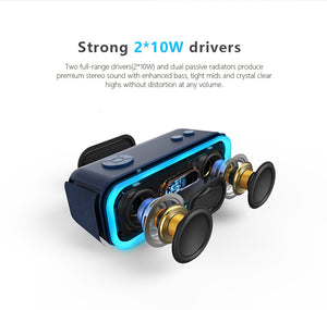 Wireless Bluetooth Speaker 2*10 Drivers