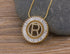 Letter Pendant Necklaces For Women