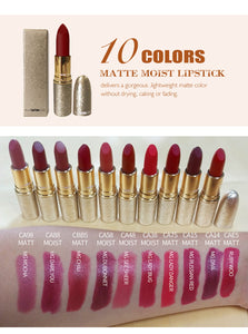 Makeup Metal Matte Red Lipsticks