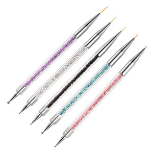 5PC Nail Art Dotting Pen 2 Side