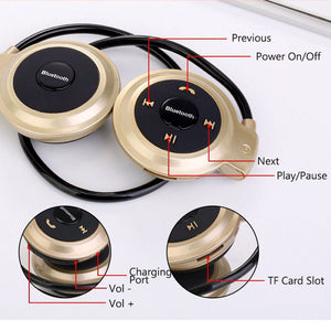 Wireless Bluetooth Headphones Stereo Type