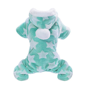 Dog Clothes Jumpsuit Warm Winter