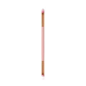 1 Piece Pink Double Eye Shadow Brush
