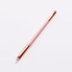 1 Piece Pink Double Eye Shadow Brush