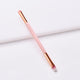 1 Piece Pink Double Eye Shadow Brush