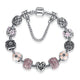 Silver Color Crystal Four Leaf Bracelet