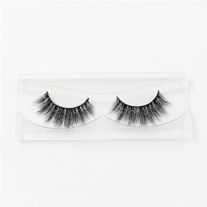 Fluffy Cross Thick Natural Fake Eyelashes