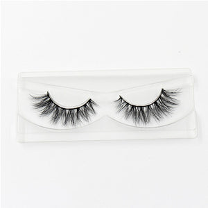 Fluffy Cross Thick Natural Fake Eyelashes