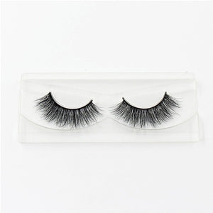 Fluffy Cross Thick Natural Fake Eyelashes