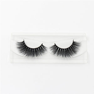 Fluffy Cross Thick Natural Fake Eyelashes