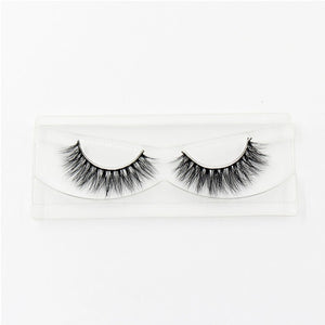 Fluffy Cross Thick Natural Fake Eyelashes