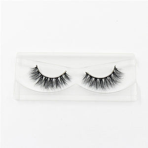 Fluffy Cross Thick Natural Fake Eyelashes