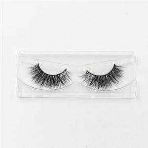 Fluffy Cross Thick Natural Fake Eyelashes