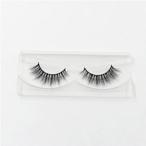 Fluffy Cross Thick Natural Fake Eyelashes