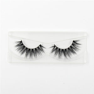 Fluffy Cross Thick Natural Fake Eyelashes