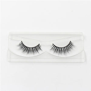 Fluffy Cross Thick Natural Fake Eyelashes