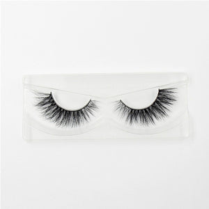 Fluffy Cross Thick Natural Fake Eyelashes