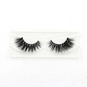 Fluffy Cross Thick Natural Fake Eyelashes
