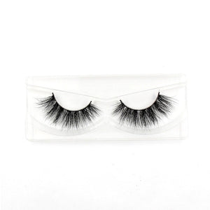 Fluffy Cross Thick Natural Fake Eyelashes