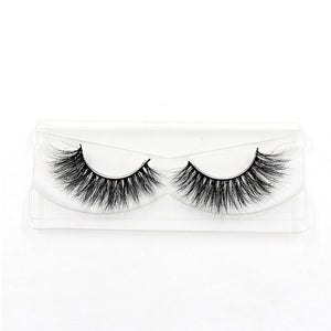 Fluffy Cross Thick Natural Fake Eyelashes