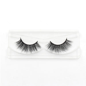 Fluffy Cross Thick Natural Fake Eyelashes