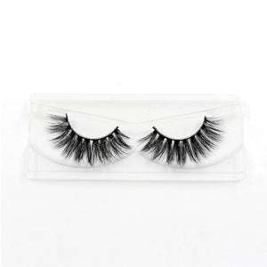 Fluffy Cross Thick Natural Fake Eyelashes