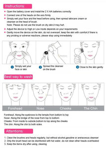 5 in1 Electric Face Cleaner