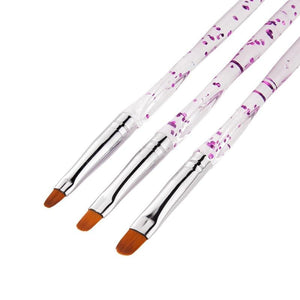7PC's Professional Manicure UV Gel Brush Pen
