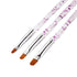 7PC's Professional Manicure UV Gel Brush Pen