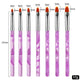 7PC's Professional Manicure UV Gel Brush Pen
