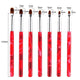 7PC's Professional Manicure UV Gel Brush Pen
