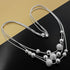 Silver Color Jewelry Three Chain