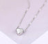 Sterling Silver Love Heart Necklace
