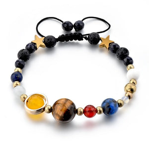 Braided Gold  Leaf Bracelets