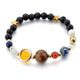 Braided Gold  Leaf Bracelets