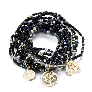 Bohemian Life Tree Leave  Bracelet