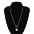 Pearl Pendant Choker Necklace