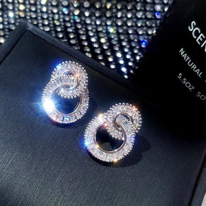925 Sterling Silver Color Bling Zircon