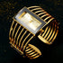 Gold Bangle Bracelet Watch Women