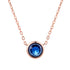 Cubic Zirconia Rose Gold Pendant