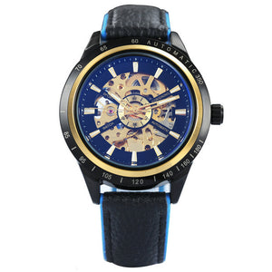 Skeleton Automatic Mechanical Watch Gold