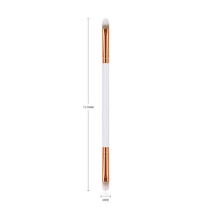 1 Piece Pink Double Eye Shadow Brush