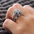 Blue Wedding Ring For Woman