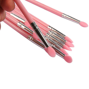 3PC Makeup Brushes Set Soft Silicone