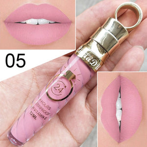 Waterproof Long Lasting Glitter Style Lip Gloss