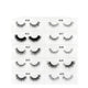 Fluffy Cross Thick Natural Fake Eyelashes